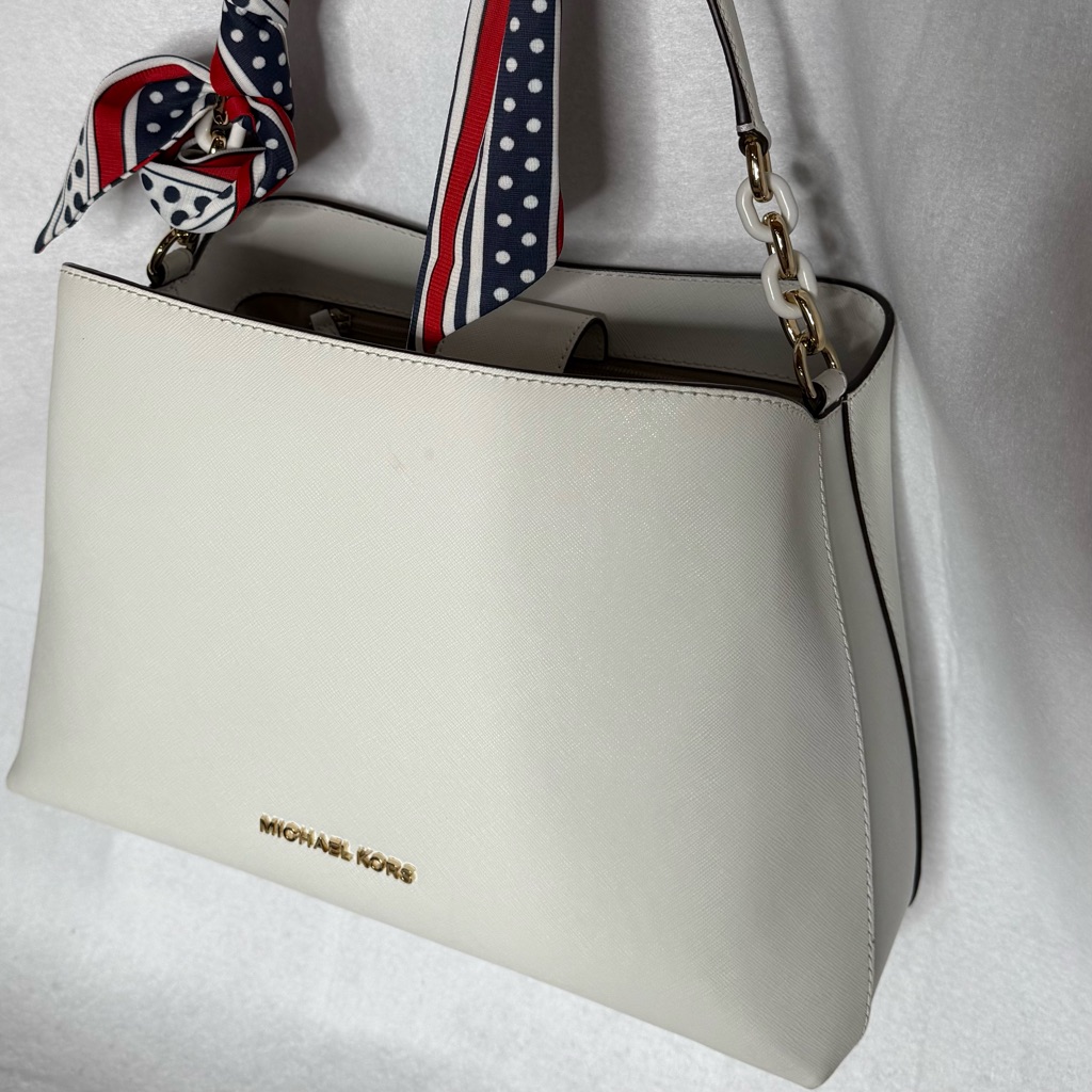 Michael Kors Optic White Handbag